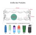 TUWENA Flaschenregal Weinflaschenhalter Kunststoff Stapelbar Bild 1