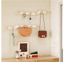 TUWENA Garderobenhaken Wand 6 Haken Weiß Bild 5