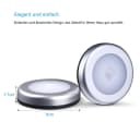 TUWENA Wandleuchte 3 Pack Nachtlicht Bewegungsmelder Silber Bild 4