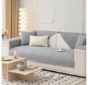 TUWENA Sofahusse Grau Waschbar Anti-Rutsch Bild 2