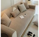 TUWENA Sofahusse Sofa Überzug Chenille Bild 2