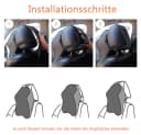 TUWENA Nackenkissen Auto Memory Foam Nackenstütze Bild 5