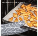 TUWENA Topfhandschuhe Grau - Hitzebeständige Kochhandschuhe mit Topflappen Bild 4