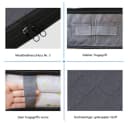 TUWENA Unterbettkommode 4er Pack Grau mit Sichtfenster Bild 3