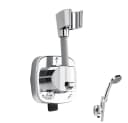 AFKSMILE Brausehalter 360° Drehbar mit Saugnapf Schwarz/Silber Bild 2