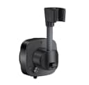 AFKSMILE Brausehalter 360° Drehbar mit Saugnapf Schwarz/Silber Bild 2