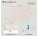 AFKSMILE Selbstklebende Pinnwand aus Filz Beige Schwarz 120x90cm Bild 1