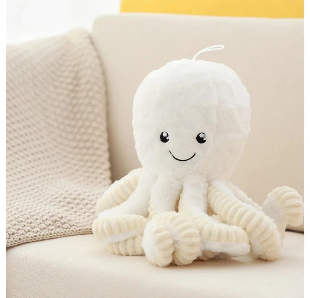 AFKSMILE Dekokissen Oktopus Plüschtier Weich - Bild 4