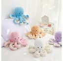 AFKSMILE Dekokissen Weiches Oktopus Kuscheltier Plüschtier Bild 4