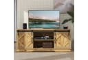 Sweiko Lowboard Sideboard mit Schiebetüren und verstellbaren Böden Eiche Bild 1