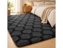 Lochas Hochflor-Teppich Shaggy Grau Anthrazit Geometrisch Bild 3