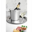 Tramontina Serviertablett BUENA Edelstahl Rostfrei Ø 30 cm Silber Bild 5