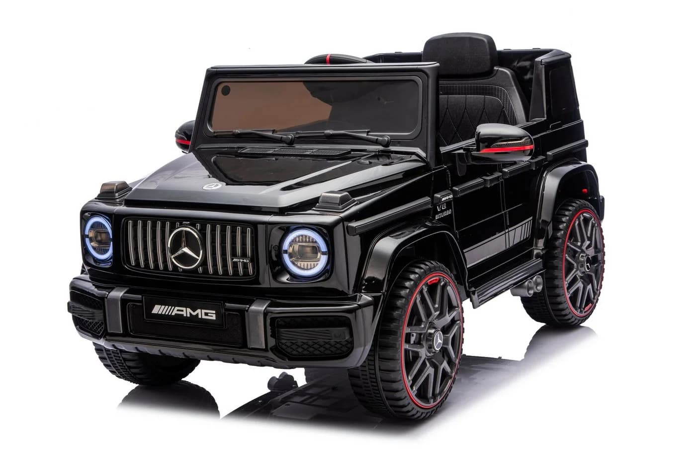 LALAHO Elektro-Kinderauto AMG G63 Fernsteuerung 12V/7AH 2.4GHZ - Bild 2