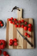 Tramontina Schneidebrett KITCHEN Teak mit Griff Bild 1