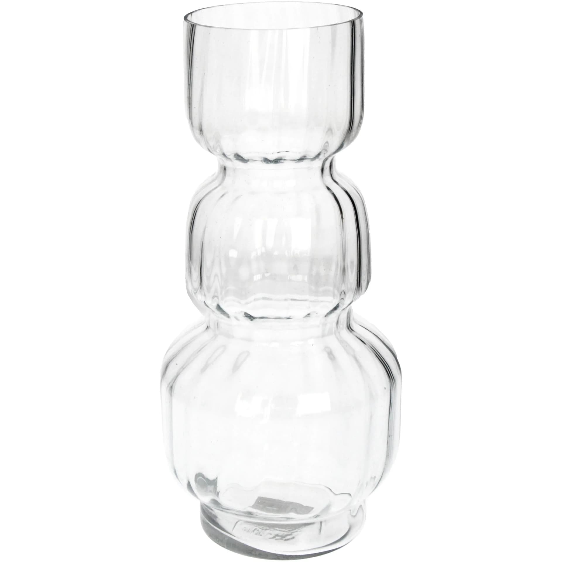 SONSTIGE Vase Transparent Glas