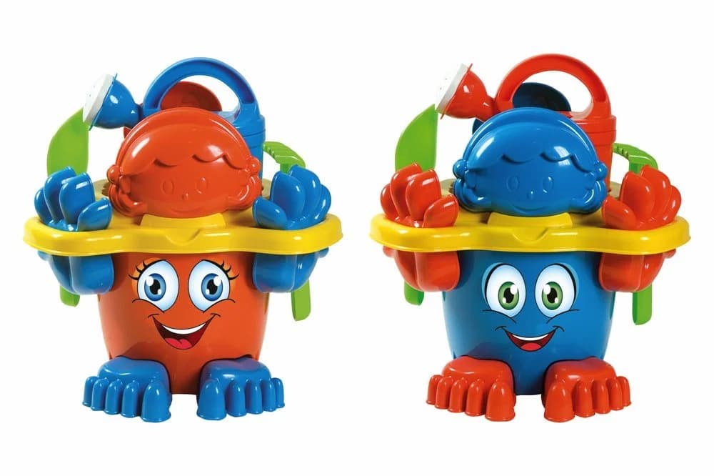 SIMBA Sandform-Set Outdoor Spielzeug Eimergarnitur mit Füßen