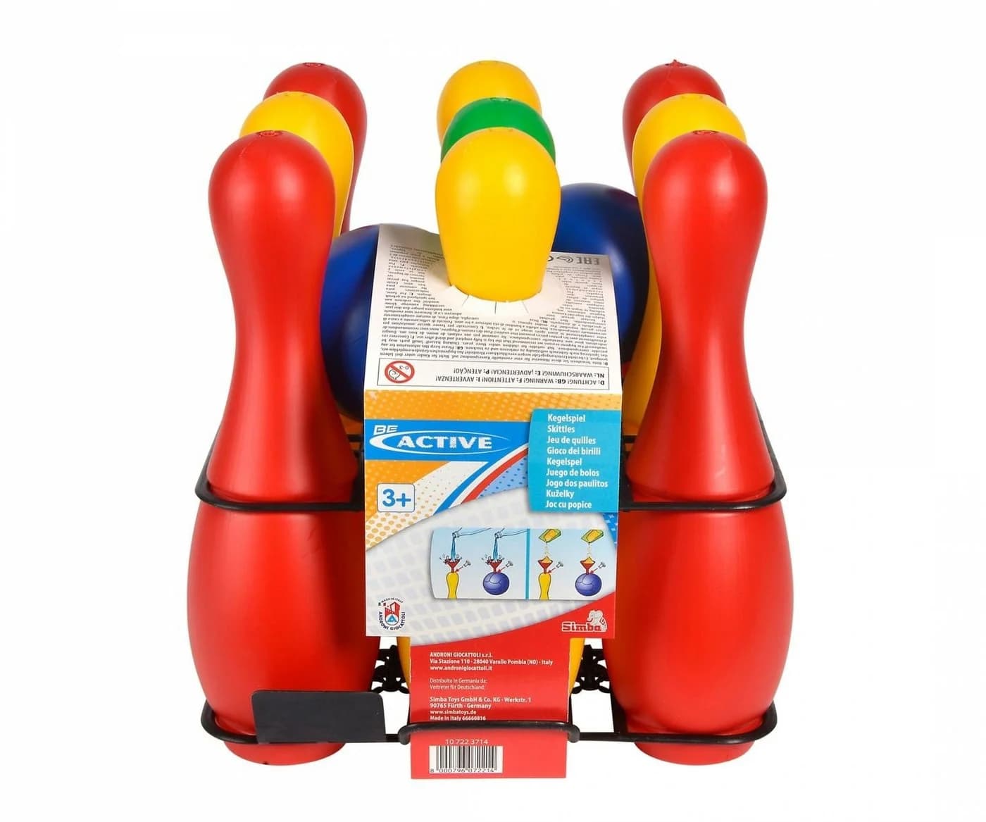 Simba Dickie Spielball Kegelspiel 26 cm