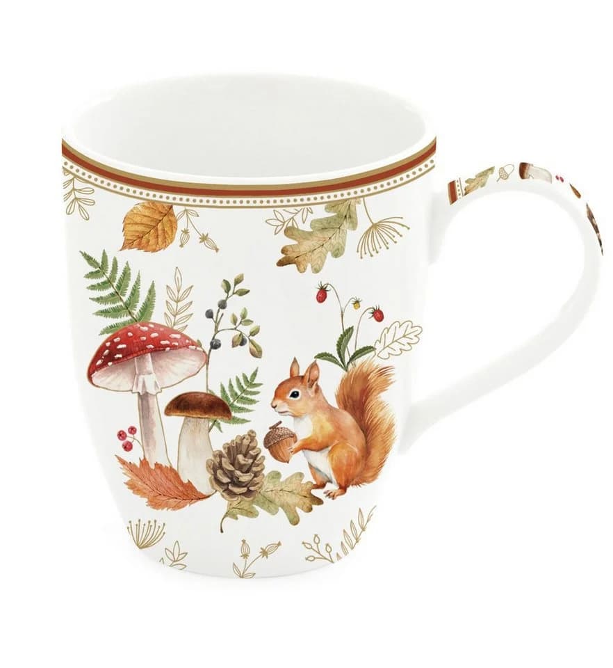 EasyLife Tasse Autumn Breeze Weiß Herbstmotiv - Bild 2