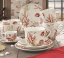 EasyLife Tasse Reef Porzellan Weiß Korallenmotiv Bild 4