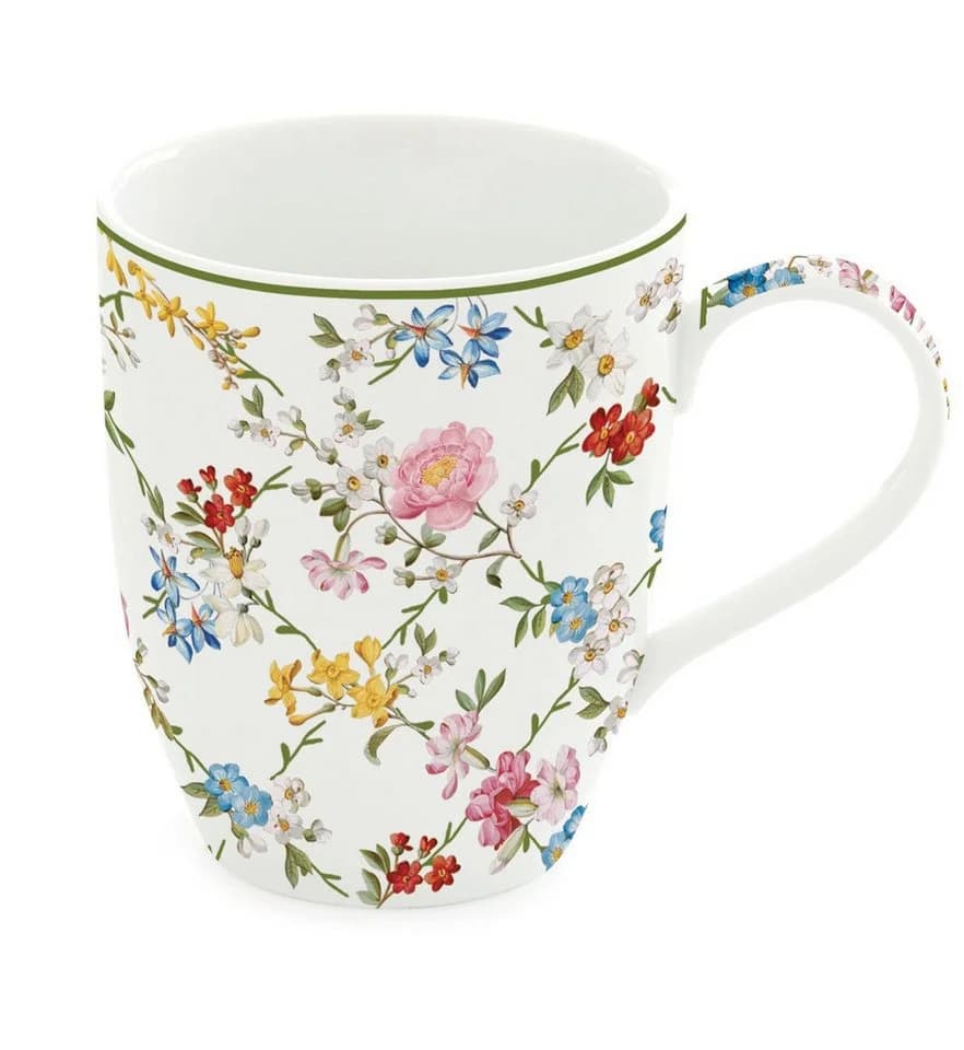 EasyLife Tasse Garden Dreams Bunt Blumenranken Porzellan - Bild 2