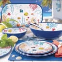 EasyLife Speiseteller Bora Bora Melamin Unterwassermotiv Mehrfarbig Bild 1
