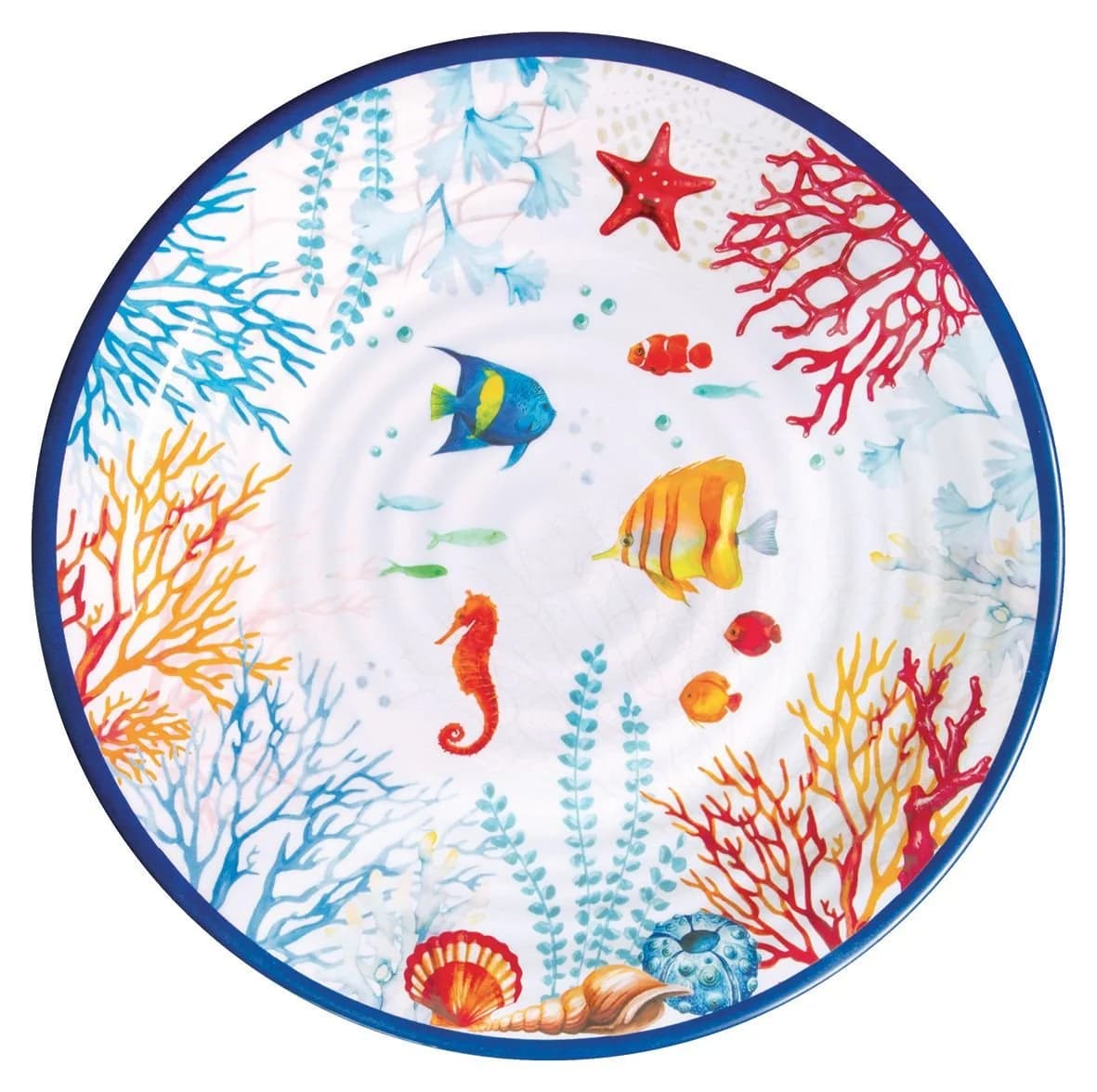 EasyLife Speiseteller Bora Bora Melamin Unterwassermotiv Mehrfarbig - Bild 2