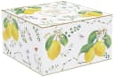 EasyLife Frühstückstasse Fleurs et Citrons Porzellan Weiß/Gelb/Grün Bild 1