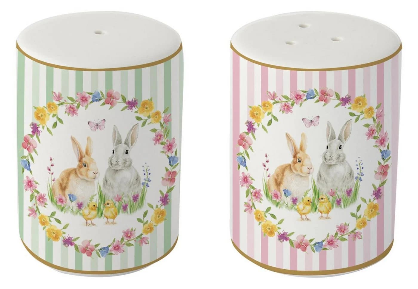 EasyLife Salzstreuer Happy Easter Mehrfarbig Porzellan - Bild 2