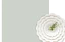 EasyLife Frühstücksteller Fleuri Bianco Weiß Porzellan Bild 1