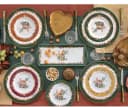 EasyLife Kuchenteller Forest Dream Herbstmotiv Porzellan Bild 1