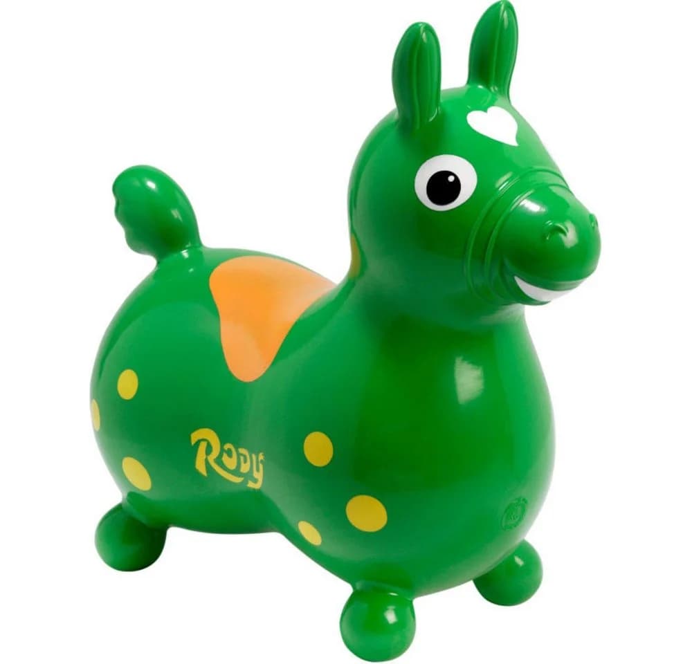 Vedes Hüpfpferd Rody Grün Aufblasbar Spielzeug - Bild 2