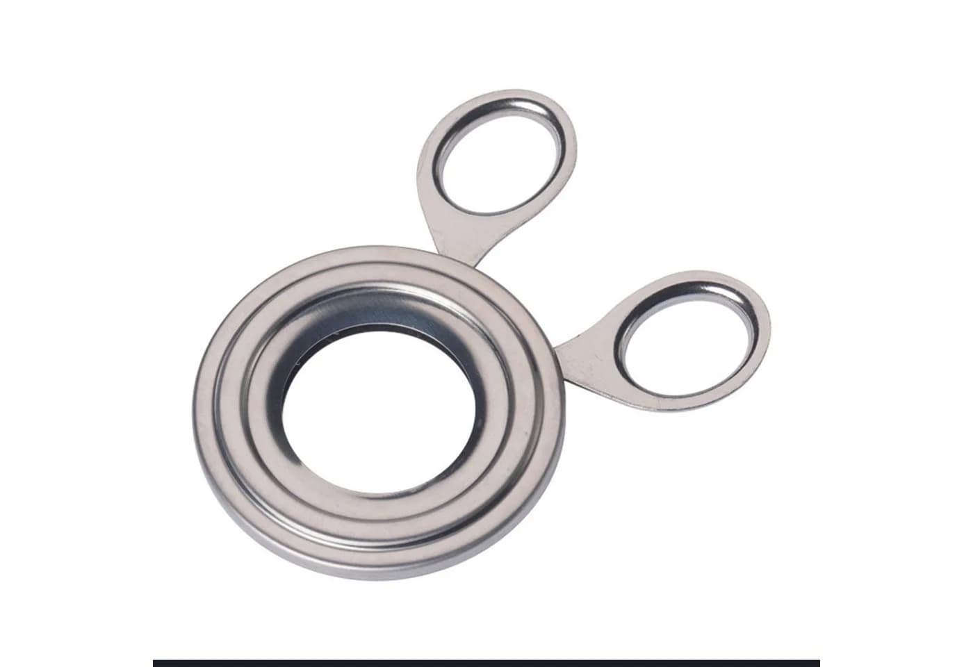 Metaltex Eierköpfer Edelstahl 10,5 cm Silber