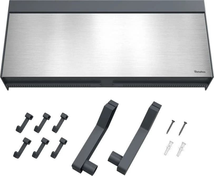 METALTEX Küchenrollenhalter Tango Inox Silber Edelstahl
