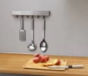 Metaltex Hakenleiste Metallika 6 Haken Silber Edelstahl Bild 1
