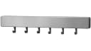 Metaltex Hakenleiste Metallika 6 Haken Silber Edelstahl Bild 2
