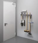 Metaltex Hakenleiste Hang-up Set 2 St. Grau Kunststoff Wandhalterung Bild 4