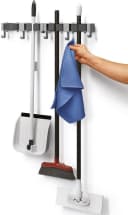 Metaltex Hakenleiste Hang-up Set 3 St. Wandhalterung Grau Bild 5