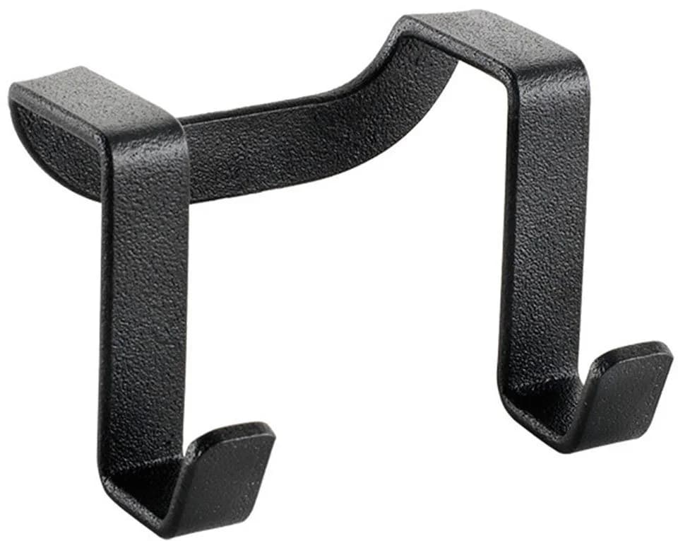 METALTEX Türhaken Galileo Lava Schwarz Metall Doppelhaken - Bild 2
