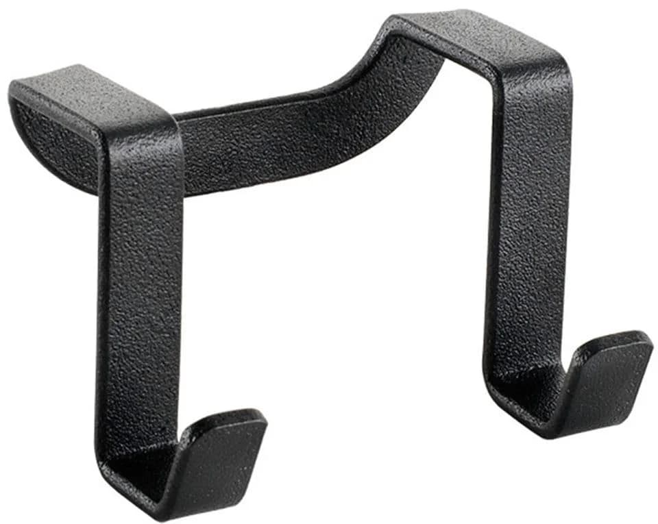 METALTEX Türhaken Galileo Lava Schwarz Metall Doppelhaken - Bild 3