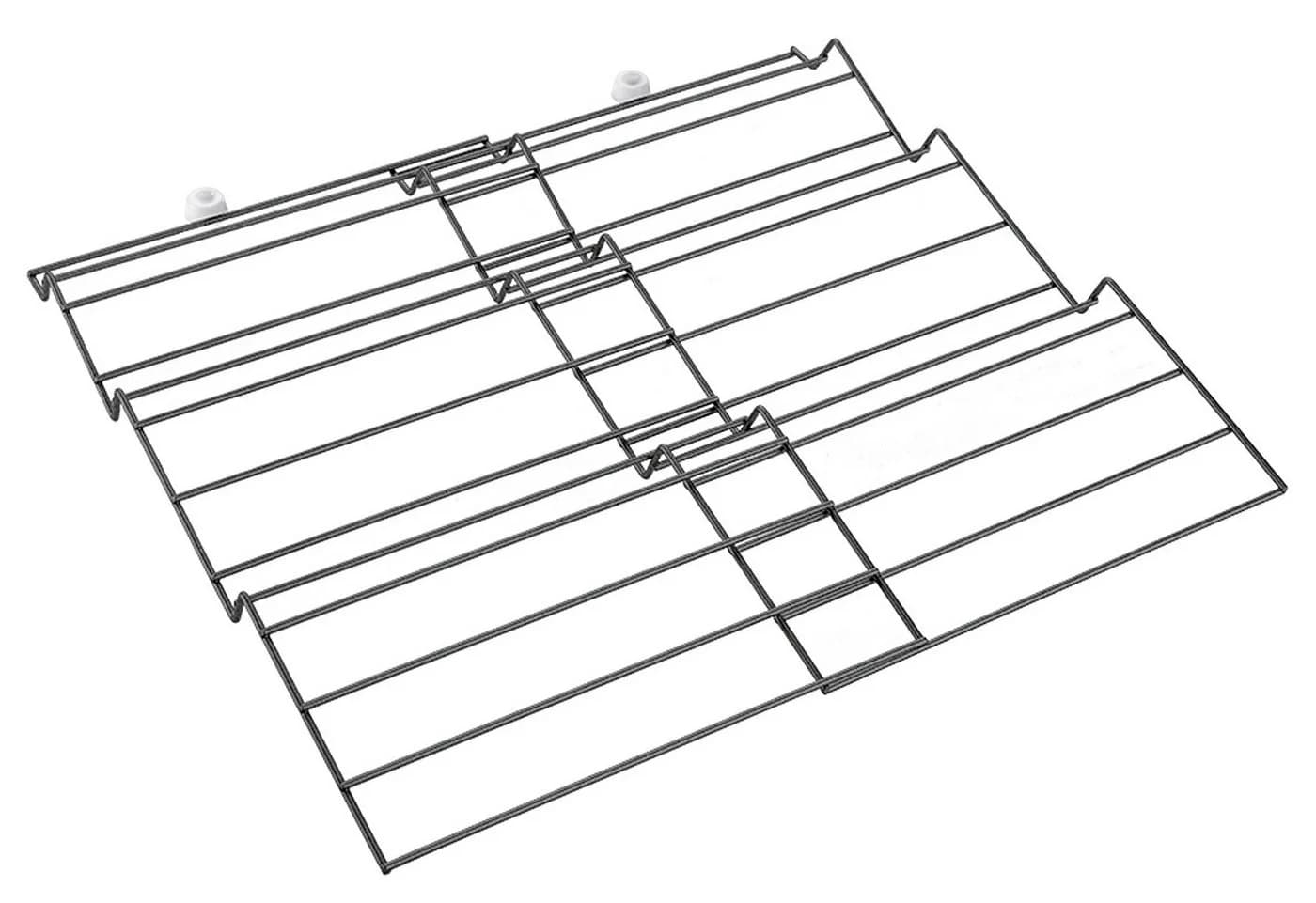 Metaltex Gewürzregal Schwarz Ausziehbar
