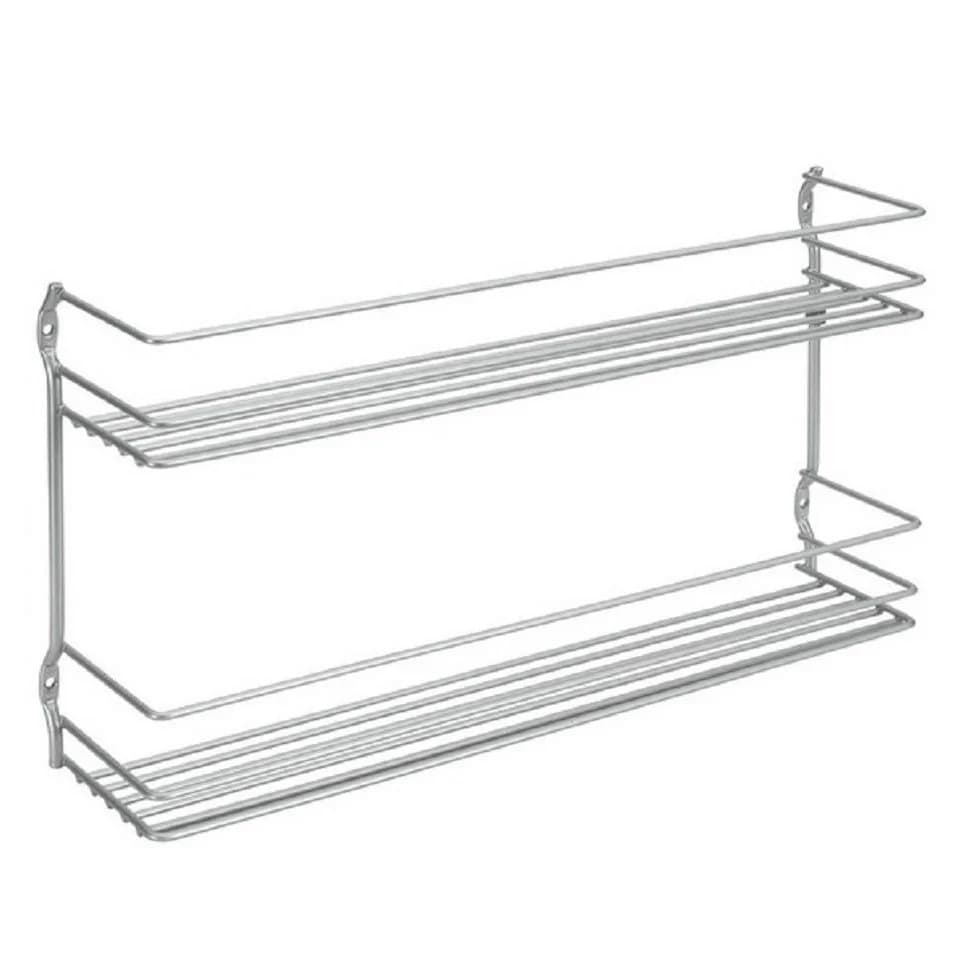Metaltex Gewürzregal "PEPITO" Silber Polytherm Beschichtung