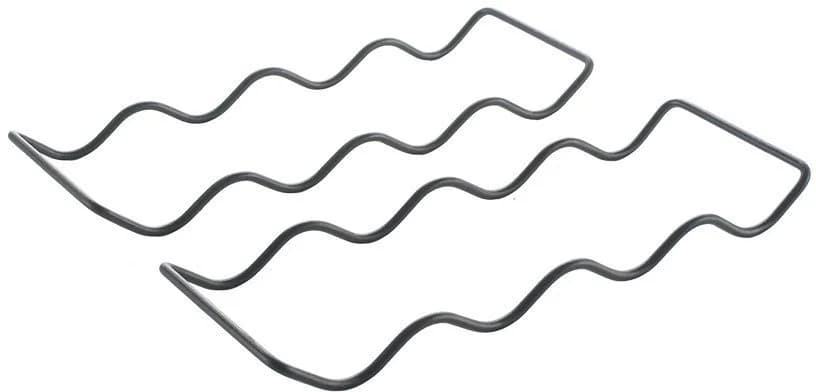 Metaltex Weinflaschenhalter Wave20 Lava, 2er Set, Metall, Pulverbeschichtet, für bis zu 20 Flaschen