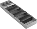 METALTEX Schubladeneinsatz Grau Ausziehbar 2er Set Bild 3