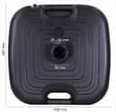 Schneider Schirmständer PE 20 L Schwarz Befüllbar Bild 1