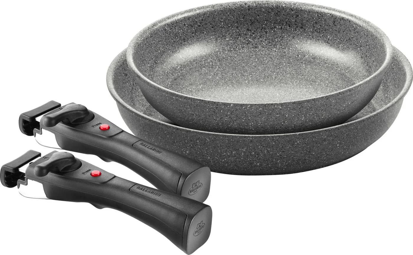 BALLARINI Bratpfanne Torre 28 cm Keramikbeschichtung Abnehmbarer Griff - Bild 2