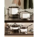 Alessi Topf-Set Mami 7-tlg. Edelstahl Silber Bild 3