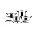 Alessi Edo Topfset Edelstahl 18/10 mit PVD-Beschichtung Bild 2
