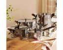 Alessi Edo Topfset Edelstahl 18/10 mit PVD-Beschichtung Bild 5