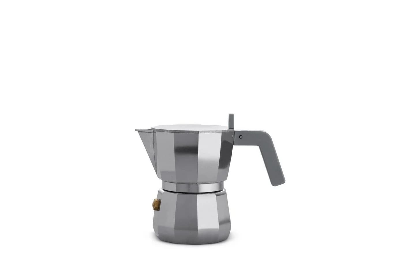 Alessi Espressokocher Moka Aluminium Silber 70ml - Bild 2