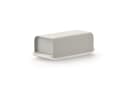 Alessi Butterdose Mattina Warm Grey Porzellan Metall Bild 1